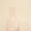 Willow u0026 Mae Pink Carafe with Drinking Glass
