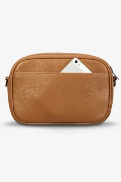 Status Anxiety Plunder Tan Cross Body Bag