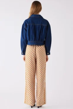 Esmaee Podium Indigo Denim Jacket