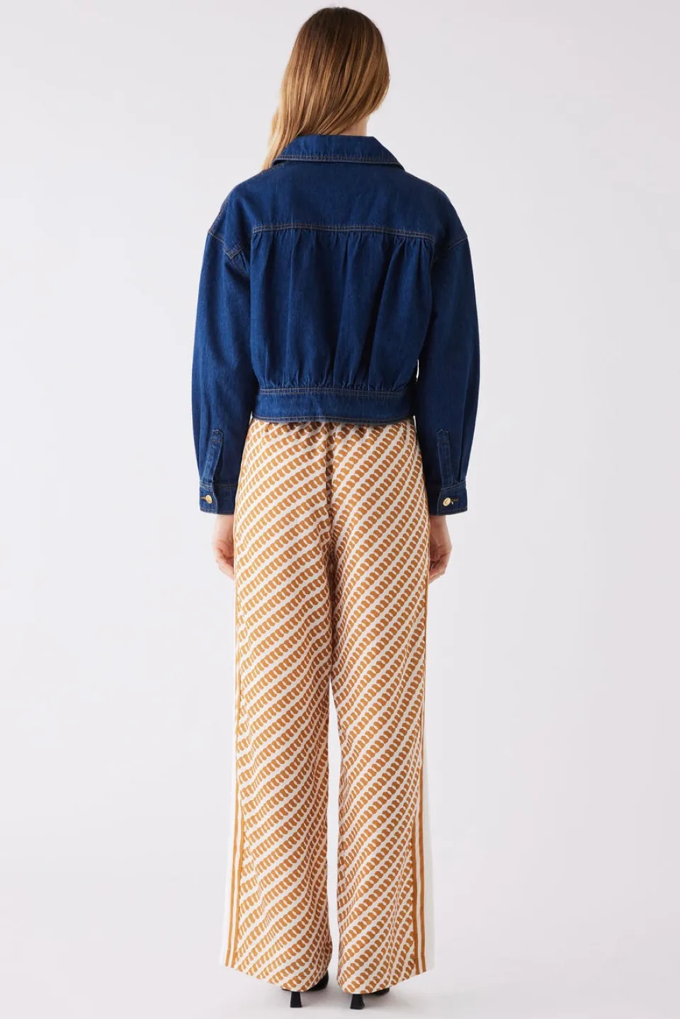 Esmaee Podium Indigo Denim Jacket