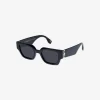 Le Specs Polyblock Black Smoke Mono Lens Sunglasses