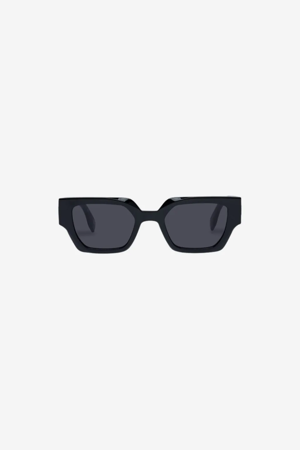 Le Specs Polyblock Black Smoke Mono Lens Sunglasses