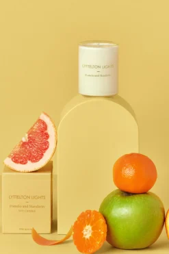 Lyttelton Lights Pomelo + Mandarin Small 22hr Candle