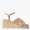 Zoe Kratzmann Quench Beige Suede Wedge Heel