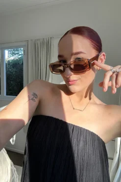 Bored George Quinn Brown Sunglasses