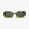 Bored George Quinn Green Sunglasses