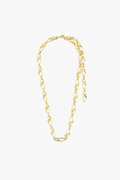 Pilgrim Rani Chunky Twist EOL Gold Recycled Necklace