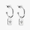Murkani Rectangle Clover Sterling Silver EOL Earrings