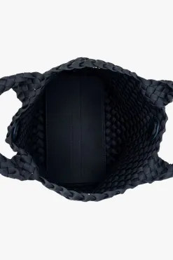 Black Caviar Reeva Black Woven Mini Bag