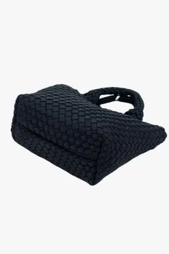 Black Caviar Reeva Black Woven Mini Bag