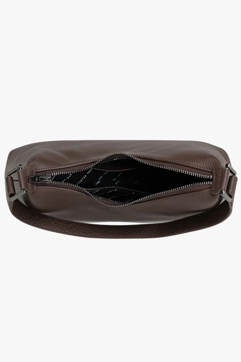 Status Anxiety Reverie Cocoa Asymmetric Leather Shoulder Bag