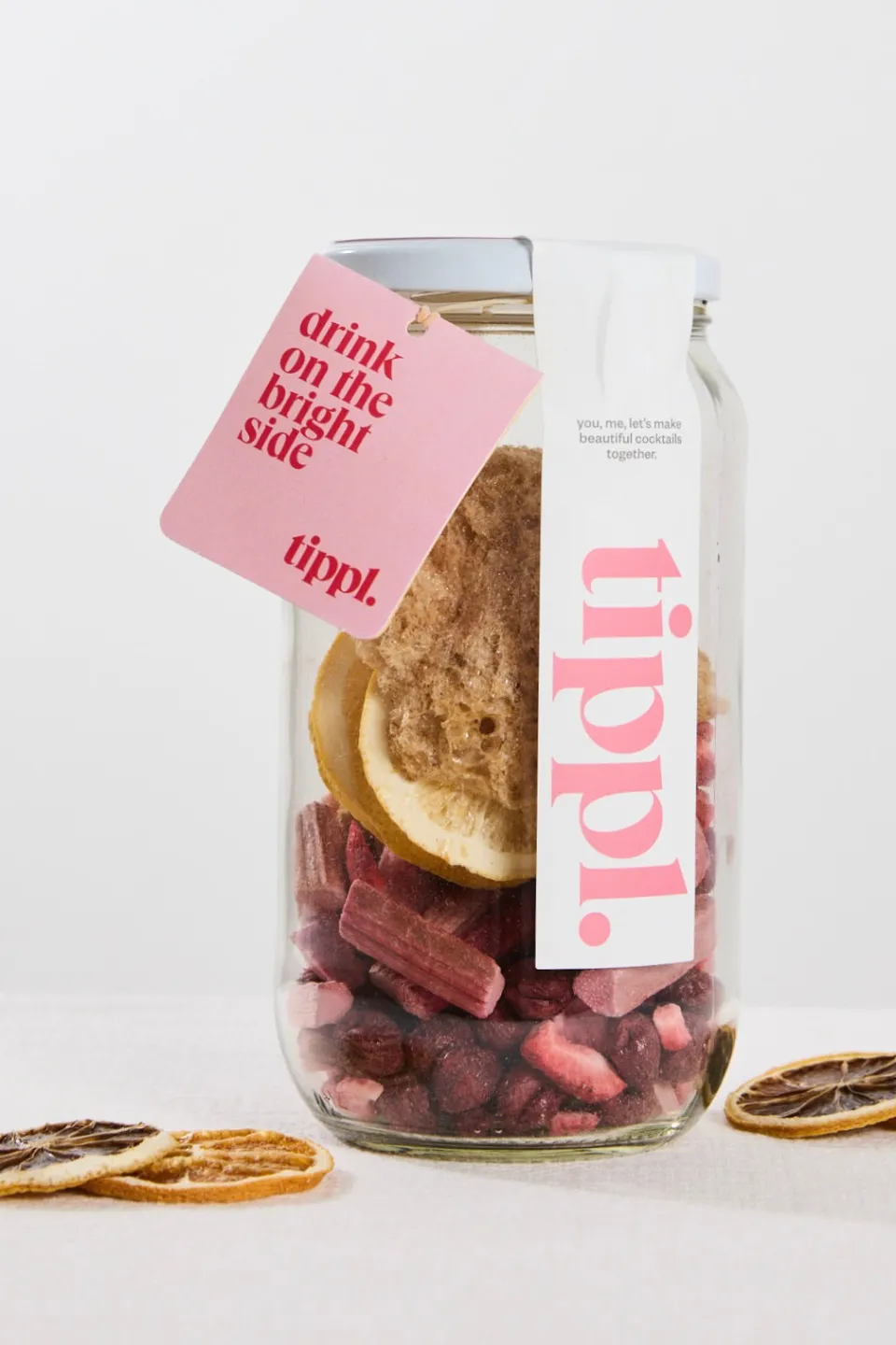 Tippl Rose Sangria Cocktail Infusion Jar