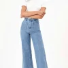 Rollas Sailor Lily Blue Long Denim Jean