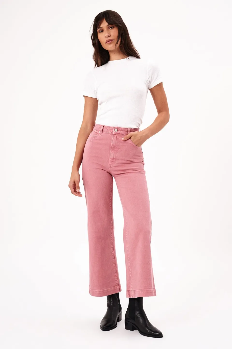 Rollas Sailor Scoop Rose Super High Stretch Jean