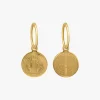 Lindi Kingi Saint Circle Gold Sleeper EOL Earrings