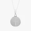 Lindi Kingi Saints Circle Silver EOL Necklace