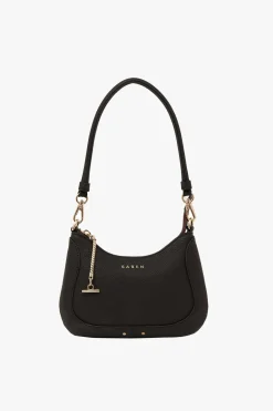Saben Sammie Black Mini Leather Shoulder Bag