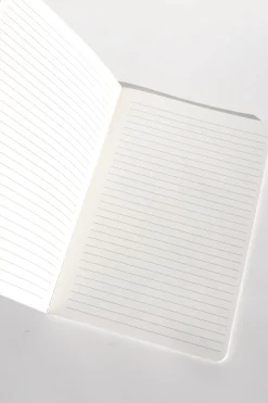 Lettuce Scattered Notes White A5 Notebook