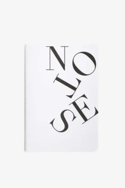 Lettuce Scattered Notes White A5 Notebook
