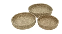 Le Forge Seagrass Natural Beige Tray Small