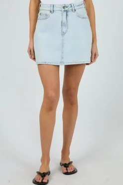 Silent Theory Selina Denim Mini Skirt