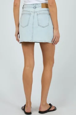Silent Theory Selina Denim Mini Skirt