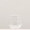 French Country Serena Clear Glass Wine Goblet