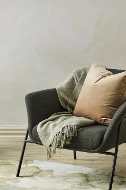 Baya Serenade Muted Sage Acrylic 125x150cm Throw