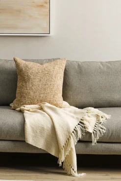 Baya Serenade Neutral Acrylic 125x150cm Throw