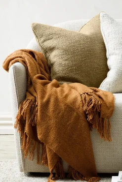 Baya Serenade Nutmeg Acrylic 125x150cm Throw