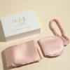 Home Lab Silk Pillowcase/Eyemask Set Blush