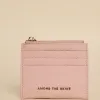 Among the Brave Small Blush Leather Card Holder