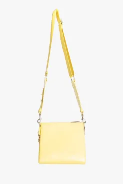 Federation Small Compartments Honey Gold Hardware Leather Bag