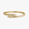 Lindi Kingi Snake Bangle Gold