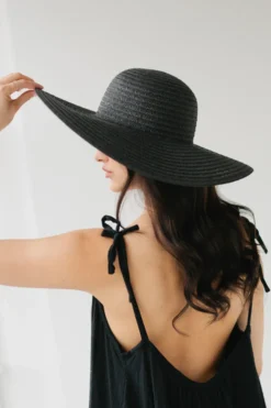 Sophie So Shady Extra Hat Black