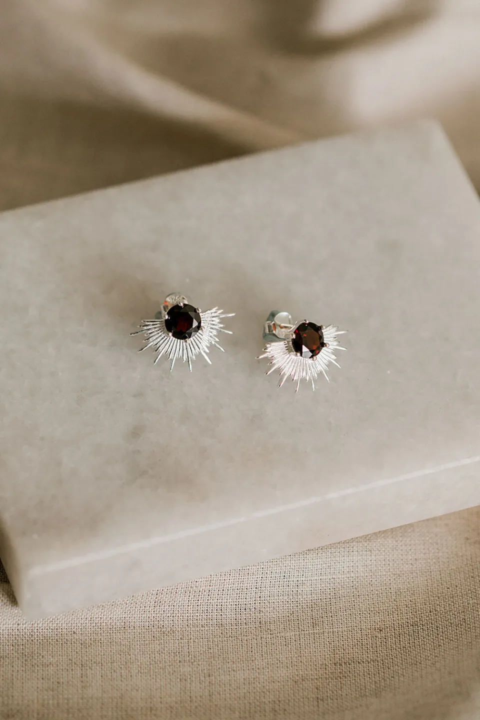 Silver Linings Solace Silver Earring