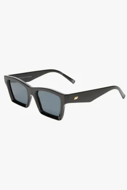 Le Specs Something Black Mono Lens Sunglasses