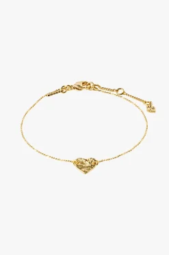 Pilgrim Sophia Heart EOL Bracelet Gold