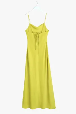Among the Brave Sovereign Citron Strappy Maxi Dress