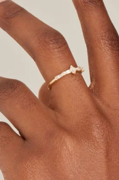 Ania Haie Sparkle Multi Stone Band EOL Gold Ring