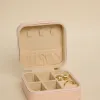 Humble + Heart Square Pink Jewellery Travel Case