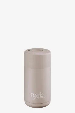 Frank Green Stainless Steel with Push Button Lid Moon Dust 12oz Ceramic Cup