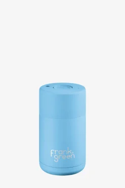 Frank Green Stainless Steel with Push Button Lid Sky Blue 12oz Ceramic Cup