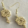 Lindi Kingi Starseed Gold Mini Embellished Hook EOL Earrings