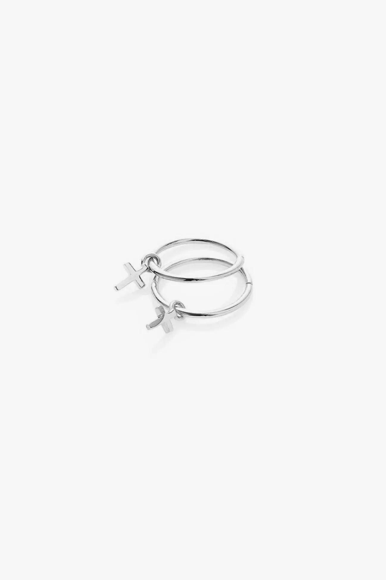 Stolen Girlfriends Club Stolen Cross Sleeper Earrings EOL