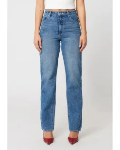 Abrand Jeans 94 Straight Kim Mid Blue Jean