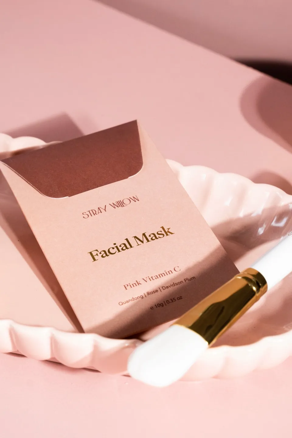 Stray Willow Sweet Muse Pink Vitamin C Facial Mask