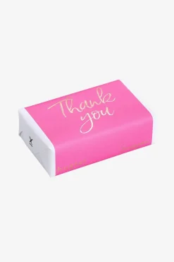 Huxter Thank You Hot Pink Rose Gold Script Soap