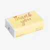 Huxter Thank You Lemon Rose Gold Script Soap