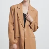 Bare The Cinnamon Oversized Blazer